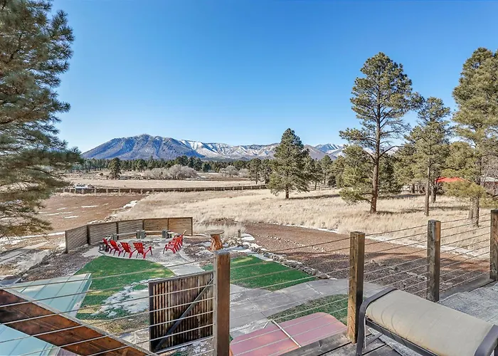 Meadow Mountain Large A-frame Hot Tub 5 Private Acres Awe Mount Elden Views Villa Elden Pueblo