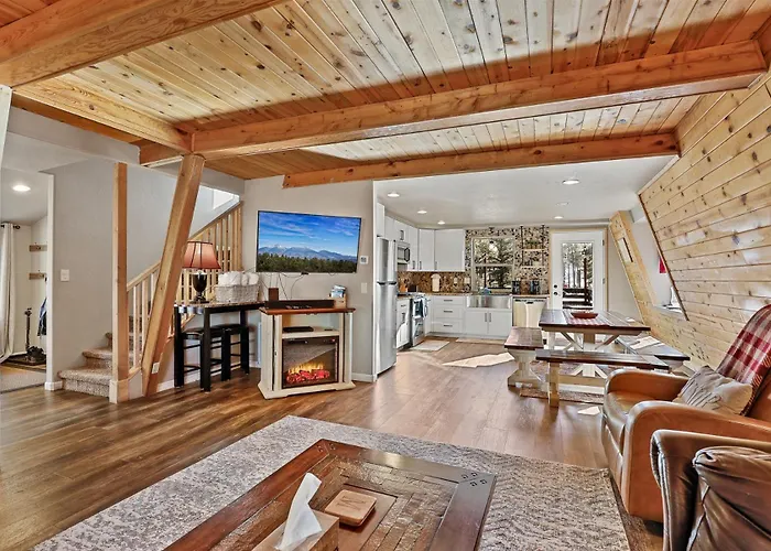 Villa Meadow Mountain Large A-frame Hot Tub 5 Private Acres Awe Mount Elden Views